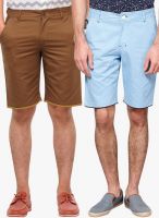 Hubberholme Pack Of 2 Multicoloured Shorts