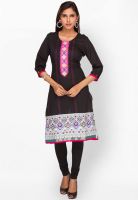 Jashn Black Printed Kurtis Jashn Black Printed Kurtis