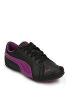 Puma Janine Dance Jr Black Sneakers