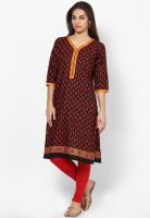 Shree Black Printed Kurta