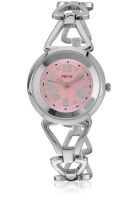 Adine Ad-620 Silver/Pink Analog Watch