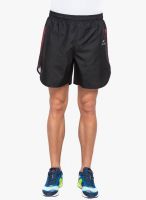 Alcis 7 Stride Run Black Running Shorts