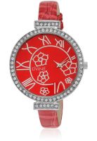 Dvine Sd 5050 S Rd01 Red/Red Analog Watch
