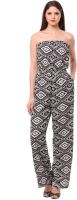 Eyelet Printed Women's Jumpsuit