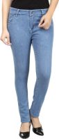 Fashion Flag Slim Fit Women's Blue Jeans