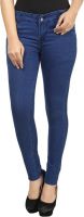 Fashion Flag Slim Fit Women's Blue Jeans