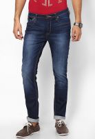 Lee Dark Blue Skinny Fit Jeans (Bruce)