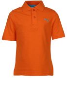 Puma Orange Polo Shirt