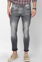 River Island Grey Freddy Skinny Fit Jeans