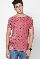 River Island Red Round Neck T-Shirt