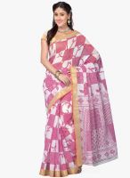 Saree Swarg Pink Color Printed Saree