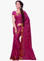 Saree Swarg Pink Embellished Saree