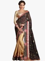 Shonaya Black Embellished Saree