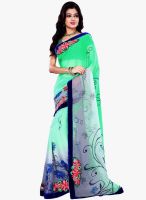 Shonaya Green Printed Saree