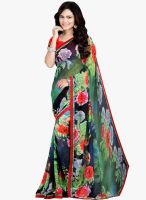 Shonaya Grey Printed Saree