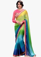 Shonaya Multicoloured Embellished Saree