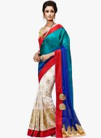 Shonaya Multicoloured Embroidered Saree