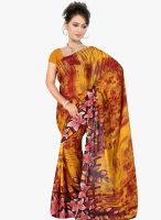 Shonaya Yellow Printed Saree