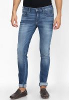 Wrangler Light Blue Skinny Fit Jeans(Vegas)