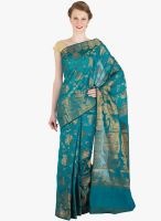 Xclusive Chhabra Firozi Printed Saree