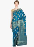 Xclusive Chhabra Firozi Printed Saree