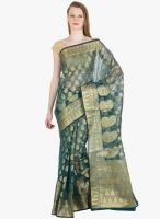 Xclusive Chhabra Green Printed Saree