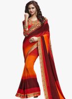 Xclusive Chhabra Multicolouredcolor Embellished Saree