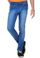 Yepme Light Blue Washed Slim Fit Jeans