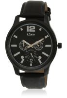 tZaro Black Analog Watch