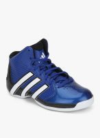 Adidas Commander Td 5 K Blue Basketball Shoes