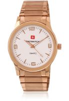 Baywatch 10010 Golden /White Analog Watch