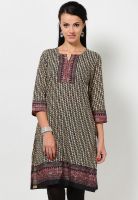 Biba Black Printed Kurtis