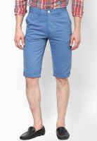 Blue Saint Slim Fit Petrol Shorts