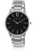 CROSS Cr8003-11 Silver/Black Analog Watch