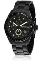 Fossil Ch2601 Black/Black Chronograph Watch