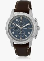 Fossil Fs5022 Brown/Blue Analog Watch