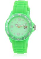 Ice Green Analog Watch