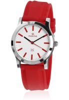 Maxima 28320Pmgi Red/White Analog Watch