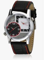 Maxima Attivo 22720Lmgi Black/Two Tone Analog Watch