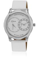 Olvin 1577 Sl01 White Analog Watch