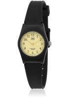 Q&Q Vp35-001 Black/Golden Analog Watch