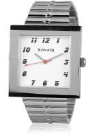 Sonata Yuva Fashion 7994Sm02 Silver / Silver Analog Watch