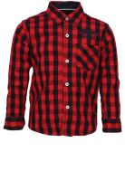 Spark Red Casual Shirt