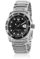 Swiss Eagle Swiss made Dive SE-9006-11 Silver/Black Analog Watch