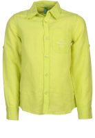United Colors of Benetton Green Casual Shirt