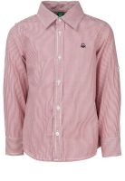 United Colors of Benetton Purple Casual Shirt