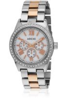 Adexe 006072-1 Two Tone/White Analog Watch