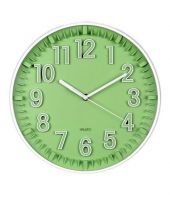 Basement Bazaar Attractive Green Wall Clock 12 Inches