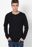 Burton Black Henley T-Shirt