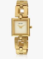 Escort E-1500-450 Golden/White Analog Watch